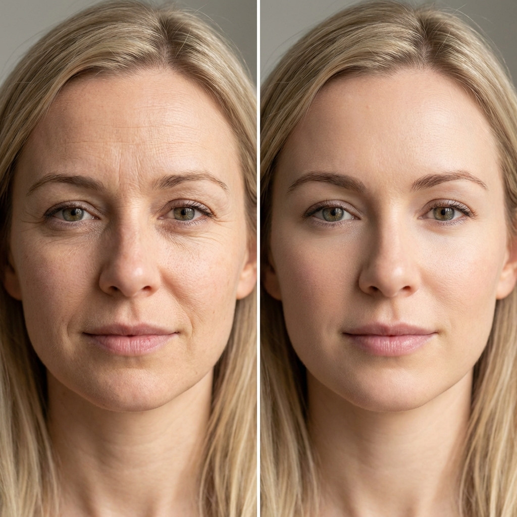 לפני ואחרי טיפול אסתטי – אטל קליניקה נתניה